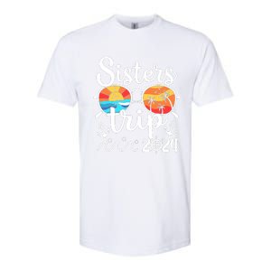 Sisters Trip 2024 Girl Trip 2024 Cruising Vacation Weekend Softstyle CVC T-Shirt