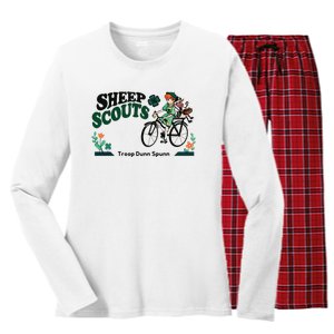 Scouts Tdf 2024 Women's Long Sleeve Flannel Pajama Set 