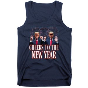 Sarcastic Trump 2025 Cheers To The New Year White House Tank Top