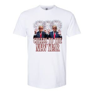 Sarcastic Trump 2025 Cheers To The New Year White House Softstyle CVC T-Shirt