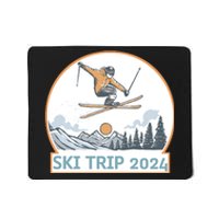 Ski Trip 2024 Matching Family Snow Skiing Vacation Mousepad