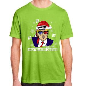 Santa Trump 2024 Ho Ho Ho Donald Trump 45/47 Gift Adult ChromaSoft Performance T-Shirt