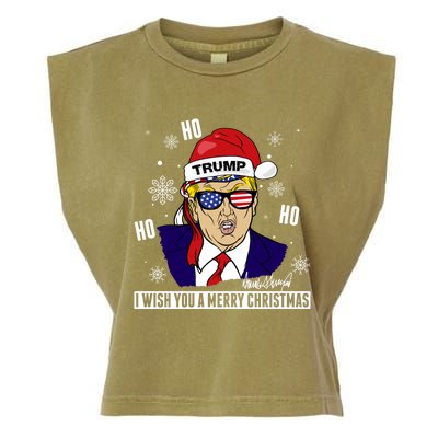 Santa Trump 2024 Ho Ho Ho Donald Trump 45/47 Gift Garment-Dyed Women's Muscle Tee