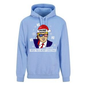 Santa Trump 2024 Ho Ho Ho Donald Trump 45/47 Gift Unisex Surf Hoodie