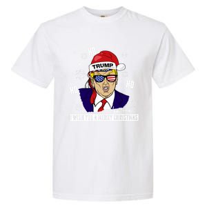 Santa Trump 2024 Ho Ho Ho Donald Trump 45/47 Gift Garment-Dyed Heavyweight T-Shirt