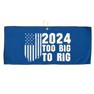 Saying Trump 2024 Funny Trump Quote Large Microfiber Waffle Golf Towel