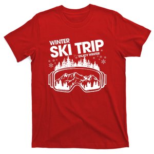 Ski Trip 2024 Skiing Vacation Family Trip Enjoy Winter T-Shirt