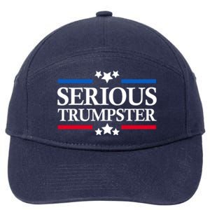 Serious Trumpster 2024 Pro Donald Trump 7-Panel Snapback Hat