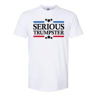 Serious Trumpster 2024 Pro Donald Trump Softstyle CVC T-Shirt