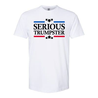 Serious Trumpster 2024 Pro Donald Trump Softstyle® CVC T-Shirt