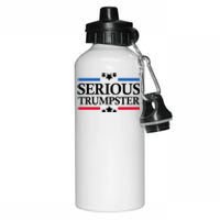 Serious Trumpster 2024 Pro Donald Trump Aluminum Water Bottle