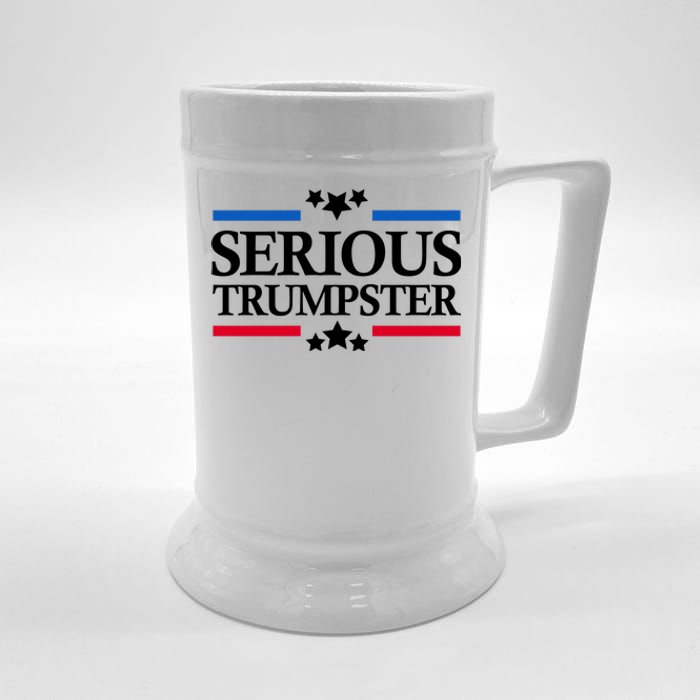 Serious Trumpster 2024 Pro Donald Trump Beer Stein