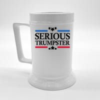 Serious Trumpster 2024 Pro Donald Trump Beer Stein