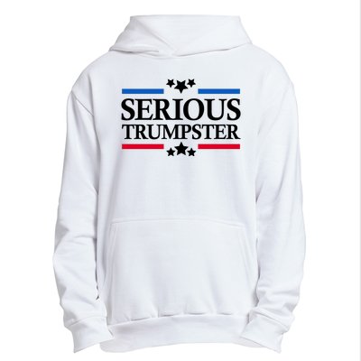 Serious Trumpster 2024 Pro Donald Trump Urban Pullover Hoodie