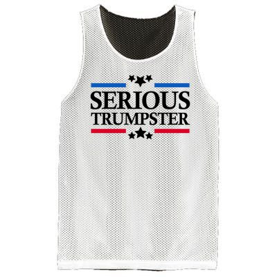 Serious Trumpster 2024 Pro Donald Trump Mesh Reversible Basketball Jersey Tank