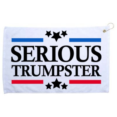 Serious Trumpster 2024 Pro Donald Trump Grommeted Golf Towel