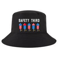 Safety Third 4th Of July Fireworks Cool Comfort Performance Bucket Hat