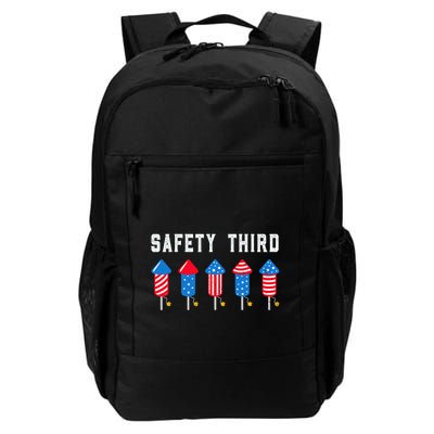 Safety Third 4th Of July Fireworks Backpack