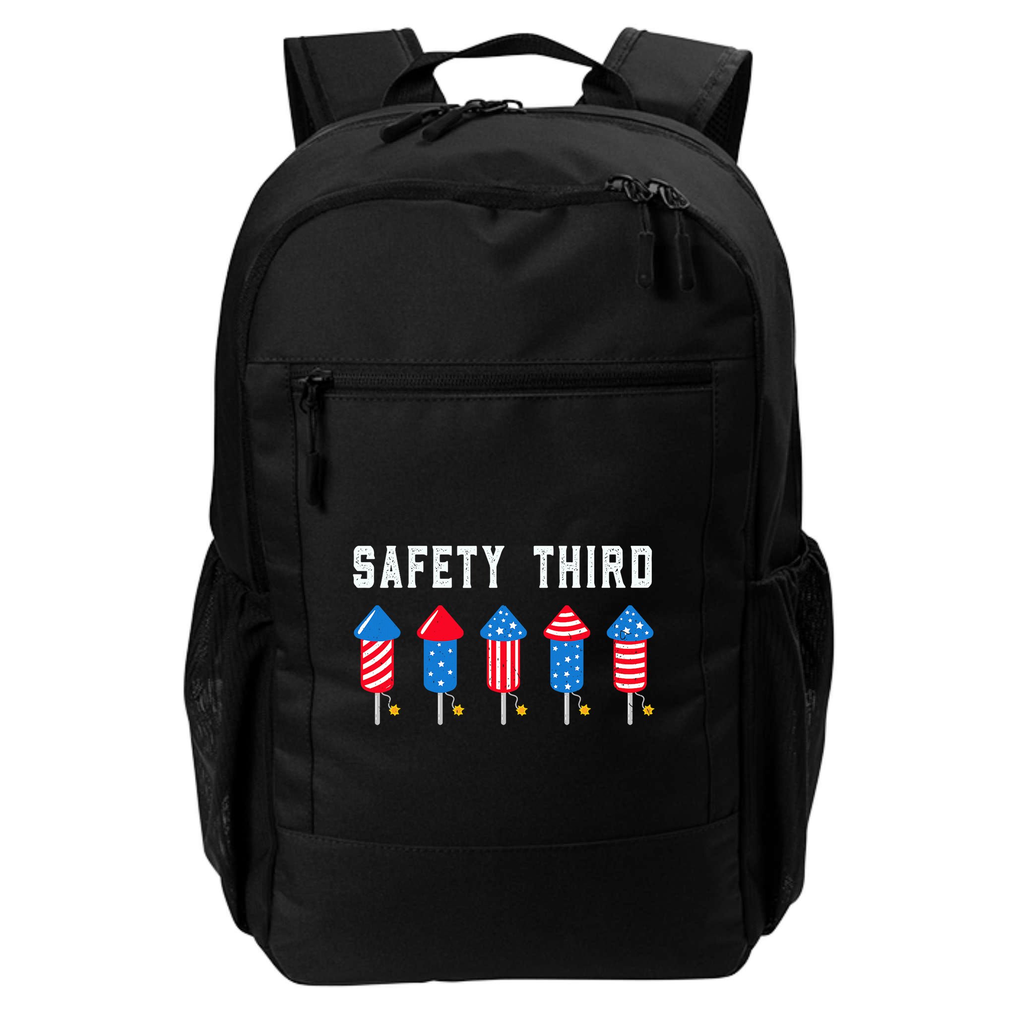 Safety Third 4th Of July Fireworks Backpack