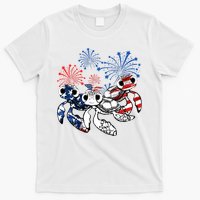 Sea Turtles 4th Of July American Usa Flag Patriotic T-Shirt