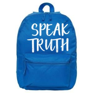 Speak Truth #5 Gift 16 in Basic Backpack