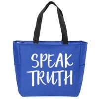 Speak Truth #5 Gift Zip Tote Bag