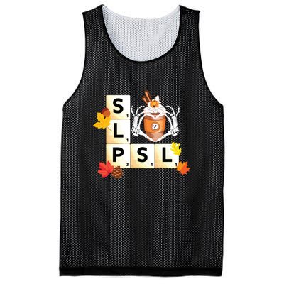 Speech Therapy Autumn Mesh Reversible Basketball Jersey Tank