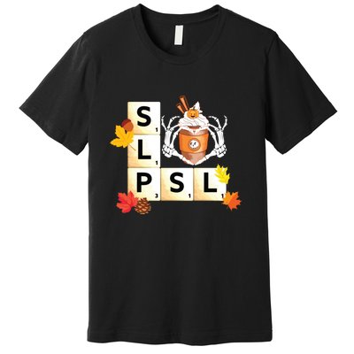 Speech Therapy Autumn Premium T-Shirt