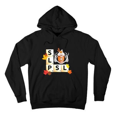 Speech Therapy Autumn Tall Hoodie