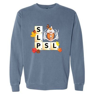 Speech Therapy Autumn Garment-Dyed Sweatshirt