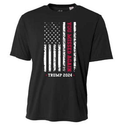 Second Trump Assassination Attempt You Missed Again Trump Cooling Performance Crew T-Shirt