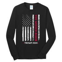 Second Trump Assassination Attempt You Missed Again Trump Tall Long Sleeve T-Shirt