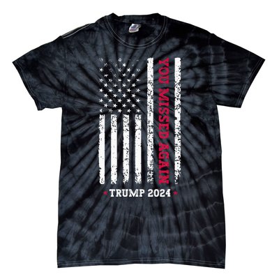 Second Trump Assassination Attempt You Missed Again Trump Tie-Dye T-Shirt