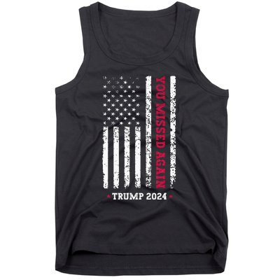 Second Trump Assassination Attempt You Missed Again Trump Tank Top