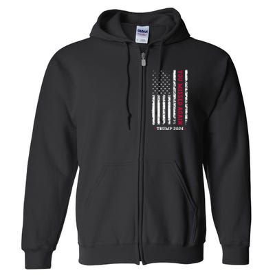 Second Trump Assassination Attempt You Missed Again Trump Full Zip Hoodie