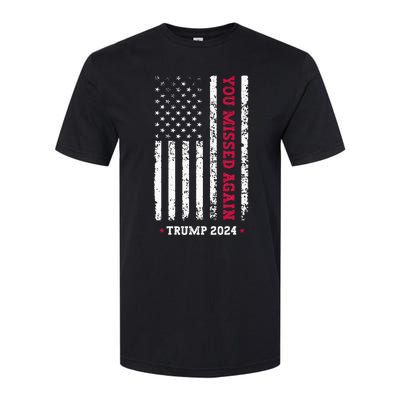 Second Trump Assassination Attempt You Missed Again Trump Softstyle CVC T-Shirt