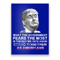 Stand Together As Americans Trump 2020 Reelect Trump Gift Poster