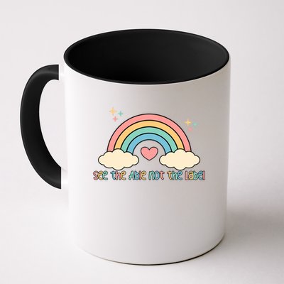 See the able not the lablel Autism Awareness Mug