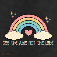 See the able not the lablel Autism Awareness 11oz C Handle Ceramic Mug