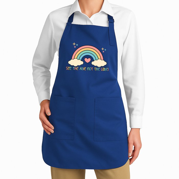 See the able not the lablel Autism Awareness Apron