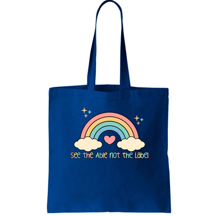 See the able not the lablel Autism Awareness Bag
