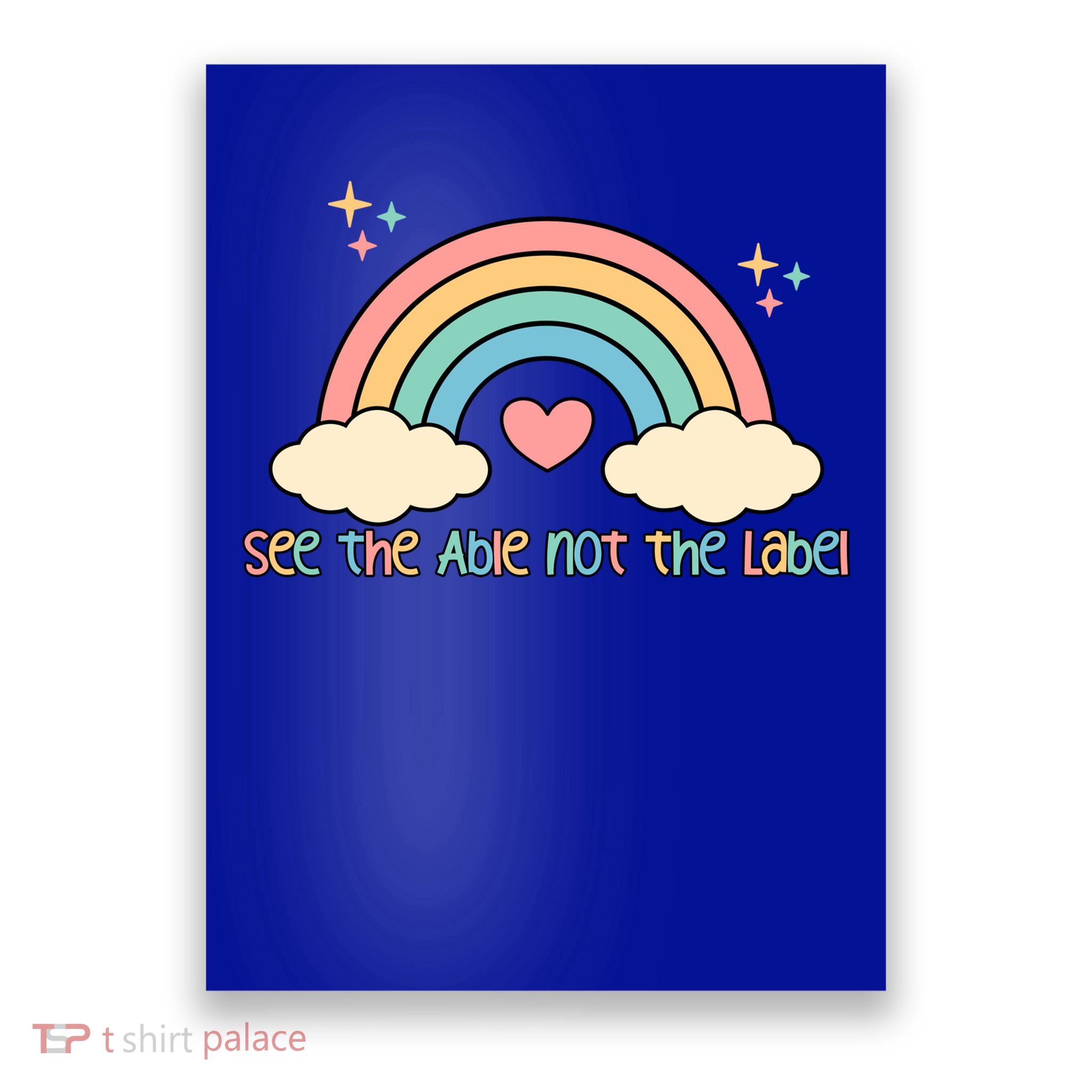 See the able not the lablel Autism Awareness Poster