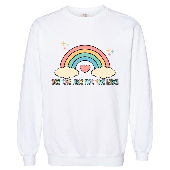 See the able not the lablel Autism Awareness Garment-Dyed Sweatshirt