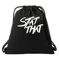 Stat That Aws Funny Stat That Drawstring Bag