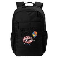 See The Able Not The Label Cute Science Nerd Proud Autism Backpack