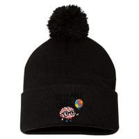 See The Able Not The Label Cute Science Nerd Proud Autism Pom Pom 12in Knit Beanie