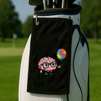See The Able Not The Label Cute Science Nerd Proud Autism Golf Towel