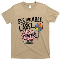 See The Able Not The Label Cute Science Nerd Proud Autism T-Shirt
