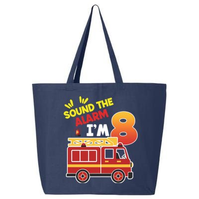 Sound The Alarm IM 8th Birthday Boy Fire Truck 25L Jumbo Tote