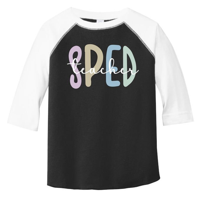 Sped Teacher Appreciation Special Education Teacher Gift Toddler Fine Jersey T-Shirt